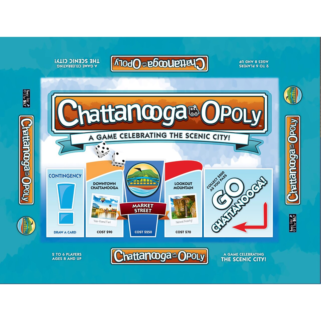 Late for the Sky: Chattanooga-Opoly Monopoly Board Game